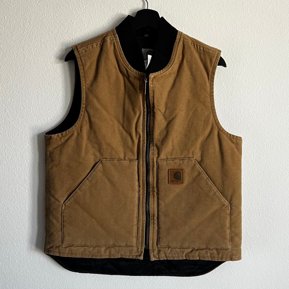 Carhartt V52 CML brown work wear vest